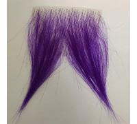 Tingyilan Fake Private Hair, Handmade Soft Fake Pubic Hair Paste, Sexy Purple Temprature Fiber Body Hair, Costume Lower Body Pubic Hair, Adding Hair Volume