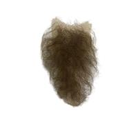 Tingyilan Fake Private Hair Invisible Realistic Biniki Body Hairs Fake Chest Hair Mustache Fake Armpit Hair Handmade 5x12cm,Brown,One Size