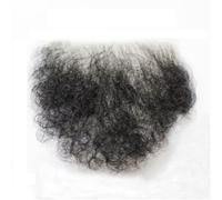Tingyilan Fake Private Hair Invisible Realistic False Pubic Hair Chest Hair Mustache Silicone Doll Costume Body Hair Pubic Hair Fancy Dress Costume Curly Wig