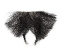 Tingyilan Fake Private Hair, Invisible Realistic Natural Handmade Simulation of Female Fake Chest Hair Fake Mustache Sexy Body Hair Armpit Hair,Black,One Size
