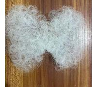 Tingyilan Fake Private Hair, Synthetic Fiber for Man She-Man Cosply Dress Fancy Body Hair, Full Lace Handmade Pubic Hair Adding Volume 8X14cm/3.2X5.5In,White,One Size