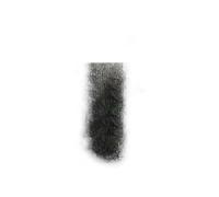 Tingyilan Fake Private Handmade Narrow Body Hair Invisible Realistic Full Lace Thin Corporal Hairs Fake Chest Hairs Fake Mustache Private Hair Pubic Hair,Black,One Size