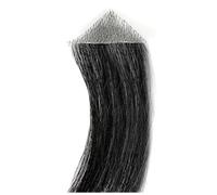 Tingyilan Hair on the Temples Hairpiece, Sideburn Forehead Toupee Triangle-shape Real Human Hair with Pu Thin Skin Covering Male Receding,Black,3x3x4cm
