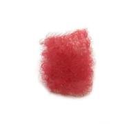 Tingyilan Handmade Women Private Hair Men Fake Chest Hair Synthetic Body Hair Adding Hair Volume, Enhancement of Sexy with 20Pcs Tapes,Red,One Size