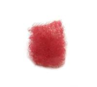 Tingyilan Handmade Women Private Hair Men Fake Chest Hair Synthetic Body Hair Adding Hair Volume, Enhancement of Sexy with 20pcs Tapes,Red,One Size
