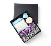 Tingyilan Healing Crystals Set, Raw Chakra, Tumbled Stones, Bullet Shaped Chakra Stones, Crystal Chips and Wood, Gemstones Crystal Gifts,danbaishi