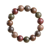Tingyilan Natural Herbal Scented Bead Bracelet, 10Mm Handmade Stretch Bracelet for Nourish The Body Emotion Control Stress & Anxiety Relief,Multi colored,10mm