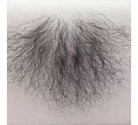 Tingyilan Natural Look Fake Pubic Hair, Fake Private Hair Breathable Soft Simulated Safe for Home with Double Side Tape, Fake Mustache for Men And Women