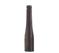Tingyilan Sandalwood Cigar Holder Mouthpiece, Portable Short Cigar Filter Holder, Wooden Straight Tobacco Pipe Stem Replacement Pipe Mouthpiece,10mm