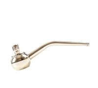 Tingyilan Tobacco Pipe 6 inch Smoking Pipe Accessories Kit Brass Long Stem Bowl Hanyan Vintage Smoke Pipe,8mm