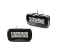 TINGYUS Car Tail Light For 1986-2018 For Benz W463 G-Class G500 G550 G55 For AMG G63 LED Rear Bumper Fog Lights Backup Reverse Lights Rear Lamp(Smoked Clear Lens)
