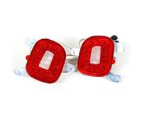 TINGYUS Car Tail Light For Jeep For Renegade 2015-2019 LED Red Rear Bumper Reflectors Rear Fog Tail Lamps White Backup Reverse Lights Rear Lamp(Red)