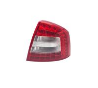 TINGYUS Car Tail Light For Skoda For Octavia A6 RS 2009 2010 2011 2012 2013 LED Car Rear Light Bumper Light Tail Light Cover Brake Lamp Rear Lamp(Right)
