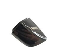 TINGYUS Door Handle Side Outer for Skoda for Superb 2009-2015 1K8837879 Front Left Door Handle Lock Cylinder Cap Key Cover Exterior Door Handle Cover(Dark Black)