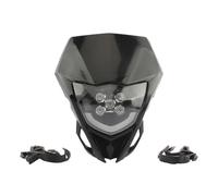 TINGYUS Front Headlight For WR250F WR250R WR450F 2015 2016 2017 2018 2019 12V Motorcycle Headlight Plat Dirt Bike Motocross Headlamp Motorcycle Headlights(Black)