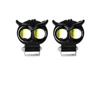 TINGYUS Front Headlight Motorcycles Led Headlight Fog Light Car Dual Color Head Light ATV Scooter Auxiliary Spotlight Lamp 1/2pieces Motorcycle Headlights(2 pieces)