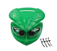 TINGYUS Front Headlight Universal Motorcycle Headlight Lamp With Rubber Straps Off Road Dirt Bike LED Head Light 1 Set Motorcycle Headlights(Green)