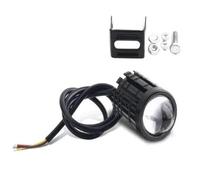 TINGYUS Front Headlight Universal Motorcycle LED Headlight Projector Lens Dual Color ATV Scooter Driving Lamp Fog Light Auxiliary Spotlight Lamp Motorcycle Headlights(1 Light No Switch)