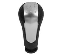 TINGYUS Gear Knob Gear Stick for Chevrolet for Chevy for Spark 2011-2016 Gear Shift Knob Gaiter Boot Cover Handbrake Parking Gear Shift Knob(Silver gearknob)