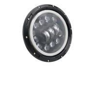TINGYUS Motorcycle Front Headlight For Road For Star 1600 1700 For Midnight For Silverado For V-Star 7" Inch Motorcycle LED Headlight Hi/Lo Beam Assemblies Lamp Projector(I)