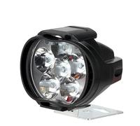 TINGYUS Motorcycle Front Headlight Motorcycle Headlight Spot Lights Scooter Auxiliary Lamp Spotlights 6 LED Fog Bulb Work Lights With Switch(1 piece)