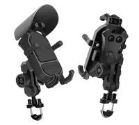 TINGYUS Navigation Bracket 15W Wireless Charging Motorcycle Phone Holder Fast Charger Bike Anti-theft Shockproof Smartphone Stand Cellphone Support Motorcycle Phone Holder(Handlebar)