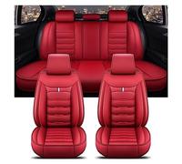 TINGYUS Seat Cover For All Models A3 For Sportback A1 A4 A5 A6 A6L A7 A8 A8L Accessories Interior Details Universal Car Seat Cover Auto Seat Covers(Red 5 Seat H)