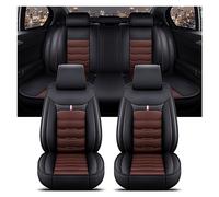 TINGYUS Seat Cover For All Models A3 For Sportback A1 A4 A5 A6 A6L A7 A8 A8L Accessories Interior Details Universal Car Seat Cover Auto Seat Covers(Black Coffee 5 Seat E)