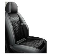 TINGYUS Seat Cover For BMW 3 Series E46 E90 E21 E30 E36 E91 E92 E93 X1 X4 X3 X5 F30 F31 F34 F35 Auto Interior Leather Car Seat Covers Auto Seat Covers(Black Gray Front)