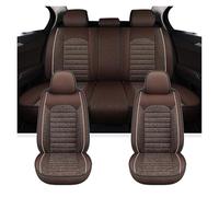 TINGYUS Seat Cover For Geely For Geometry C E M6 G6 For Atlas GX3 For Pro For Okavango For Breathable Universal Car Seat Covers Auto Seat Covers(Full Set-Coffee)