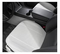 TINGYUS Seat Cover For Tesla Car Seat Cover Full Surround Protective Covers Breathable Sweatproof Four Seasons Leather Seat Cushion Auto Seat Covers(2PC White Front G)