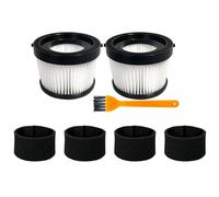 Tingzhou 2Pcs DCV5011H HEPA Filter for DCV501HB Cordless Handheld Vacuum Accessories Parts with 4 Foam Sleeve Filters & 1 Brush