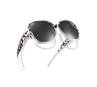 TINHAO Fit Over Glasses Sunglasses for Women Men Polarized UV Protection Butterfly Oversized Sunglasses over Glasses