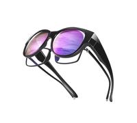 TINHAO Polarized Cat Eye Sunglasses Fit Over Glasses Oversized Frame UV Protection Lightweight for Women Driving