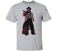 TinhCD Store Cool Walker Texas Ranger Men T Shirt Retro 90's Walker Texas Ranger Men T Shirt Grey