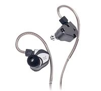 TINHIFI C2 Mech Warrior HiFi Earphone LCP PU Composite Diaphragm in Ear Monitors with 0.78 2pin Gold-Plated Cable IEM Headphones (Gun Color, C2 2Pin No Mic)