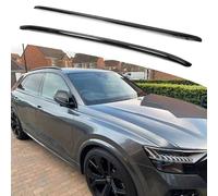 TINIANHHCT - 2 decorative roof rack rails for Audi Q8 2019-2025 on the back (pasta style)
