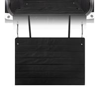 Tinideya Large Bumper Guard for Cars 36 x 25 Inches Rear Bumper Protector Foldable Universal SUV Trunk Mat for Preventing Scratches While Unloading and Loading, Black