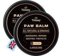 Tinioey Dog Paw Balm for Dogs & Cats (30g*2) | 2 Pack All Natural Dog Nose Balm Dog Paw Protector/Moisturizer/Soother for Dry Cracked Paws & Nose | Dog Gifts Dog Essentials