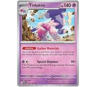 Tinkaton 105/193 Rare Pokemon Card (SV2 Paldea Evolved) + 1x TitanCards® Toploader