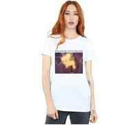 Tinker Bell Follow Me Cotton Boyfriend T-Shirt Disney White XXL