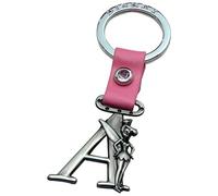 Tinker Bell Letter A Pewter Keyring
