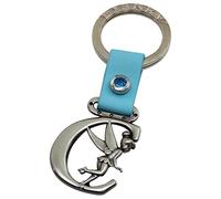 Tinker Bell Letter C Pewter Keyring