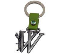 Tinker Bell Letter W Pewter Keyring