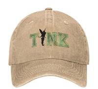 Tinker Bell Logo Denim Baseball Cap Outdoor Sports Trucker Hat Summer Female Male Fashion Sunscreen Snapback Cap Fashion Printed Cotton