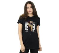 Tinker Bell Neverland 53 Cotton Boyfriend T-Shirt Disney Black XXL