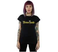 Tinker Bell Neverland Cotton T-Shirt Disney Black XL