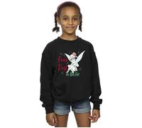 Tinker Bell Pixie Dust Sweatshirt Disney Black 12-13 Years