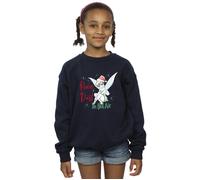 Tinker Bell Pixie Dust Sweatshirt Disney Navy 12-13 Years