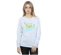 Tinker Bell Wording Infill Sweatshirt Disney Grey L